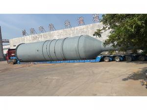 水冼塔進(jìn)出料換熱器120噸